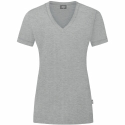 JAKO Organic T-Shirt Damen hellgrau meliert 34