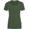 JAKO Organic T-Shirt Stretch Damen oliv 34