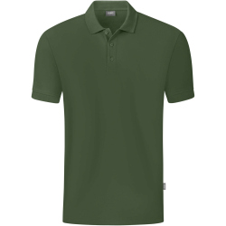 JAKO Organic Poloshirt oliv 3XL
