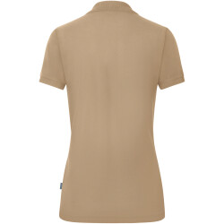 JAKO Organic Poloshirt Damen sand 34