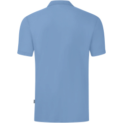 JAKO Organic Poloshirt eisblau 3XL