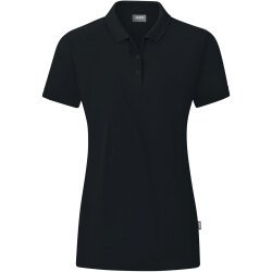 JAKO Organic Poloshirt Damen schwarz 36