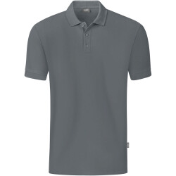 JAKO Organic Poloshirt steingrau 116