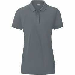 JAKO Organic Poloshirt Damen steingrau 34