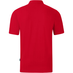 JAKO Organic Poloshirt Stretch rot 3XL