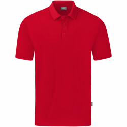 JAKO Organic Poloshirt Stretch rot M
