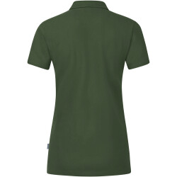 JAKO Organic Poloshirt Stretch Damen oliv 34
