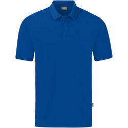 JAKO Organic Poloshirt Stretch royal 3XL