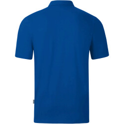 JAKO Organic Poloshirt Stretch royal 3XL