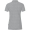 JAKO Organic Poloshirt Stretch Damen hellgrau meliert 34