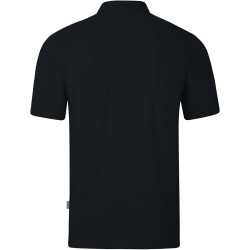 JAKO Organic Poloshirt Stretch schwarz 3XL