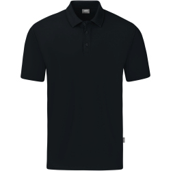JAKO Organic Poloshirt Stretch schwarz L
