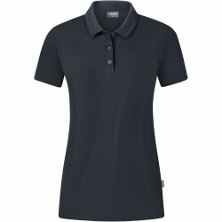 JAKO Organic Poloshirt Stretch Damen anthrazit 34