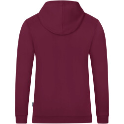 JAKO Organic Hoodie maroon 116