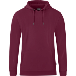 JAKO Organic Hoodie maroon M