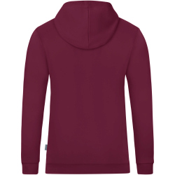 JAKO Organic Hoodie maroon M