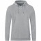 JAKO Organic Hoodie hellgrau meliert 4XL