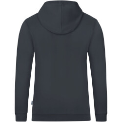 JAKO Organic Hoodie anthrazit 116