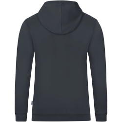 JAKO Organic Hoodie anthrazit S