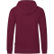 JAKO Organic Kapuzenjacke maroon 3XL
