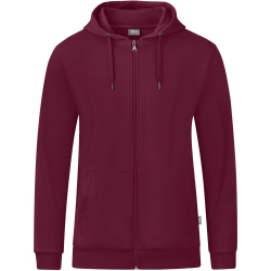 JAKO Organic Kapuzenjacke maroon 5XL