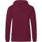 JAKO Organic Kapuzenjacke maroon M