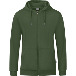 JAKO Organic Kapuzenjacke oliv M