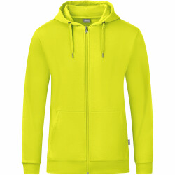 JAKO Organic Kapuzenjacke Damen lime 34