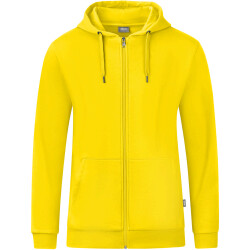 JAKO Organic Kapuzenjacke Damen citro 34