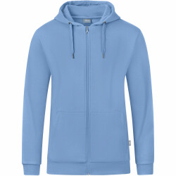 JAKO Organic Kapuzenjacke Damen eisblau 34