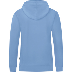 JAKO Organic Kapuzenjacke eisblau M