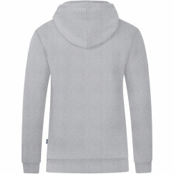 JAKO Organic Kapuzenjacke hellgrau meliert 3XL