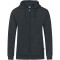 JAKO Organic Kapuzenjacke anthrazit 4XL