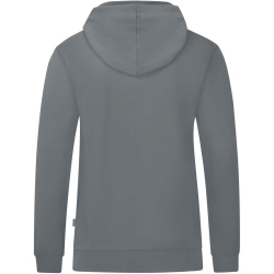 JAKO Organic Kapuzenjacke steingrau S
