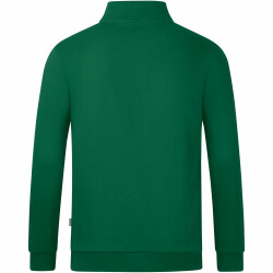 JAKO Organic Sweatshirt mit 1/4-Reißverschluss...