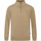 JAKO Organic Sweatshirt mit 1/4-Reißverschluss sand 3XL