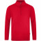 JAKO Doubletex Sweatshirt mit 1/4-Reißverschluss rot 3XL