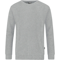 JAKO Organic Sweatshirt hellgrau meliert S