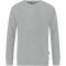JAKO Organic Sweatshirt hellgrau meliert S