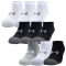 3er Pack UNDER ARMOUR HeatGear No Show Sneakersocken
