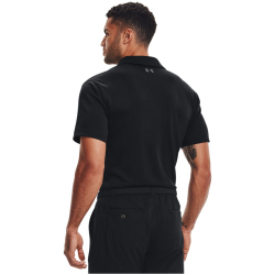 UNDER ARMOUR Tech Poloshirt Herren 001 - black/graphite/graphite M