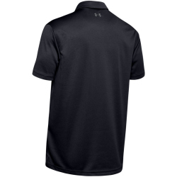 UNDER ARMOUR Tech Poloshirt Herren 001 - black/graphite/graphite S