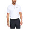 UNDER ARMOUR Tech Poloshirt Herren 100 - white/graphite/graphite L