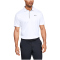UNDER ARMOUR Tech Poloshirt Herren 100 - white/graphite/graphite M