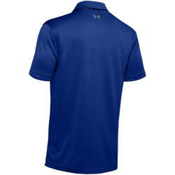 UNDER ARMOUR Tech Poloshirt Herren 400 - royal/graphite/graphite M