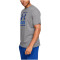 UNDER ARMOUR GL Foundation T-Shirt Herren 036 - steel light heather/versa blue/american blue L