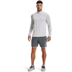 UNDER ARMOUR Tech 2.0 Sweatshirt mit 1/2-Zip 014 - halo gray/white L