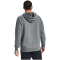UNDER ARMOUR Rival Fleece Big Logo Hoodie Herren 012 - pitch gray light heather/black XL
