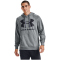 UNDER ARMOUR Rival Fleece Big Logo Hoodie Herren 012 - pitch gray light heather/black XXL