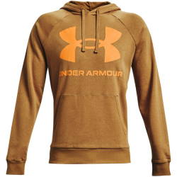 UNDER ARMOUR Rival Fleece Big Logo Hoodie Herren antique...